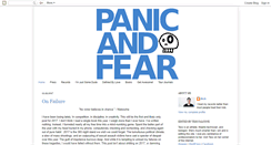 Desktop Screenshot of panicandfear.com