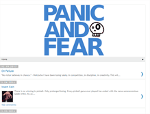 Tablet Screenshot of panicandfear.com